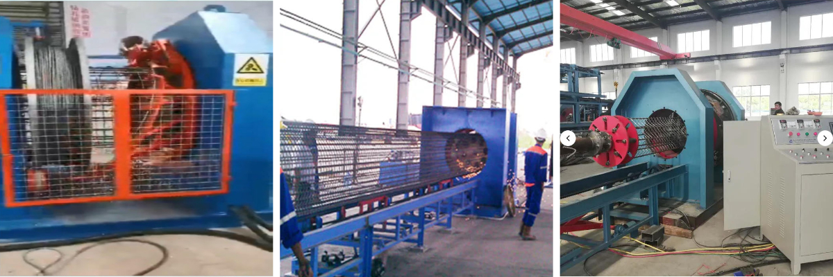 Bored Pile Rebar Cage Welding Machine