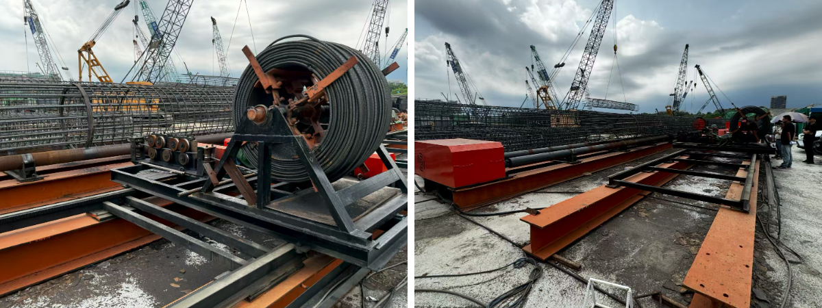 Automatic Rebar Cage Welding Machine