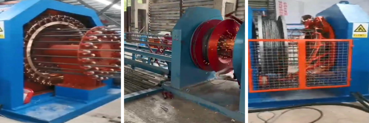 Pipe Pile Rebar Cage Welder