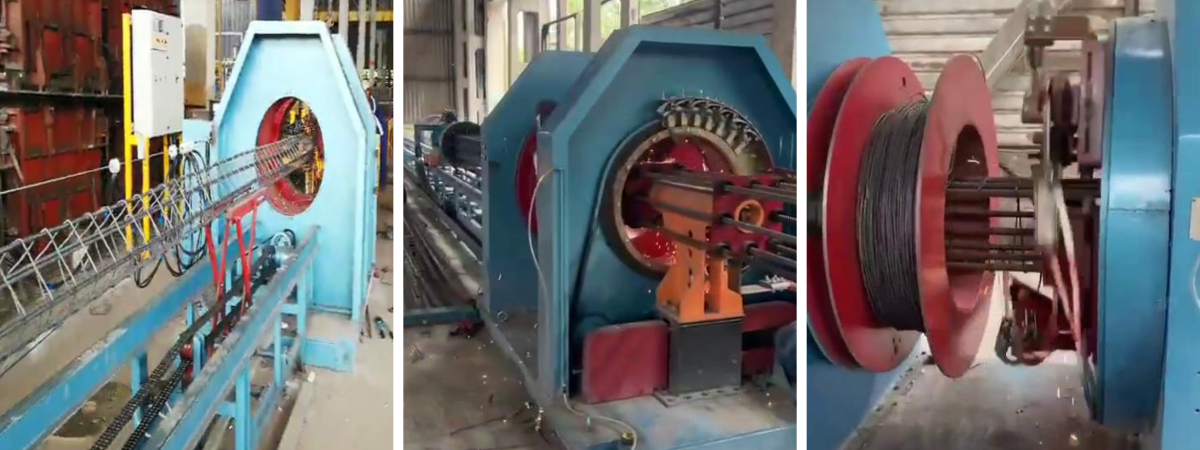 Pipe Pile Rebar Cage Welding Machine