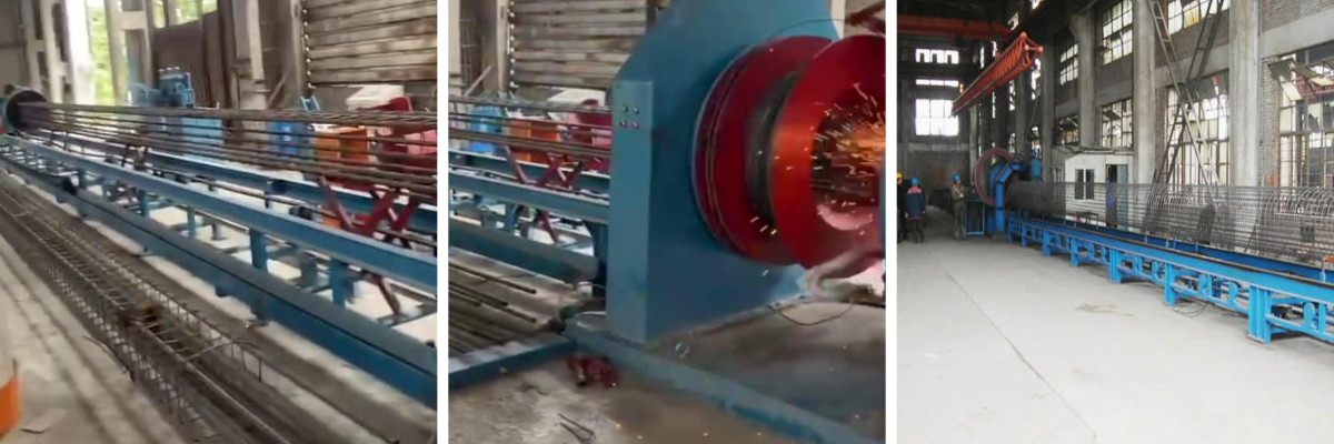 Bored Pile Rebar Cage Welding Machine