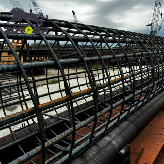 CNC Rebar Cage Roller Machine