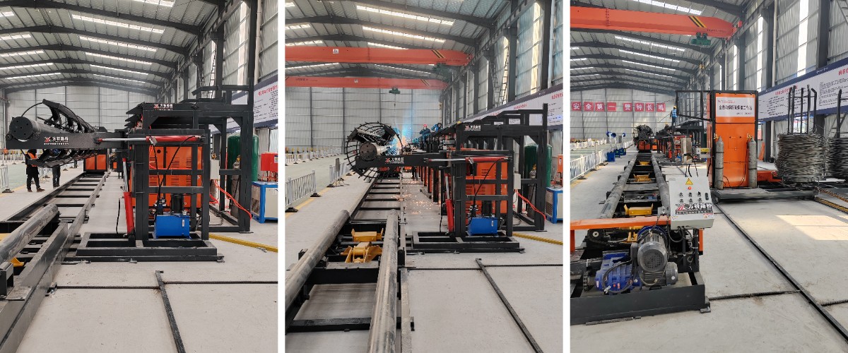 CNC Rebar Cage Making Machine