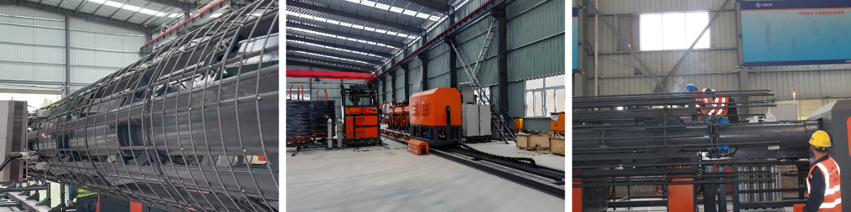 CNC Steel Cage Welding Workstation