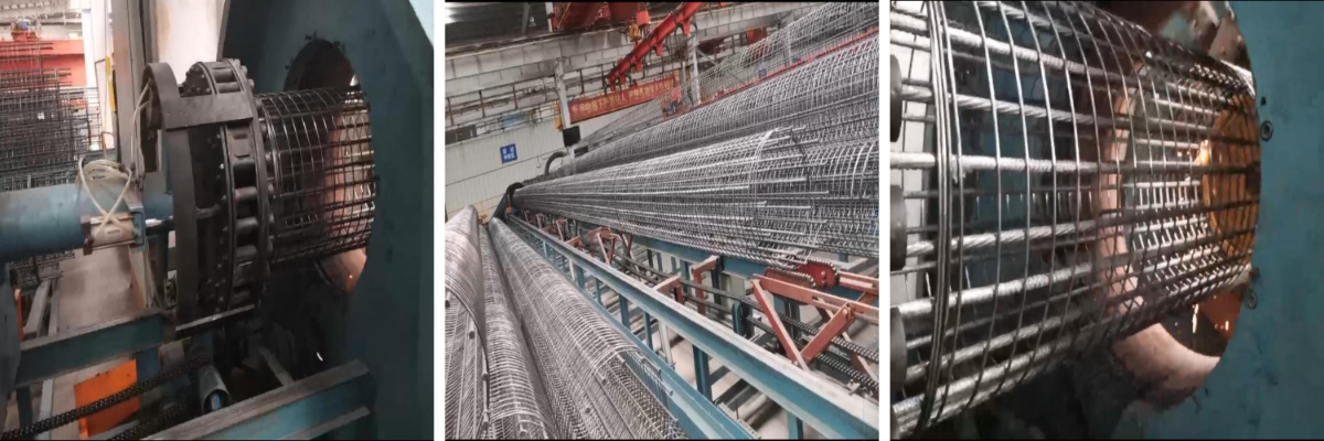 Pipe Pile Rebar Cage Welder