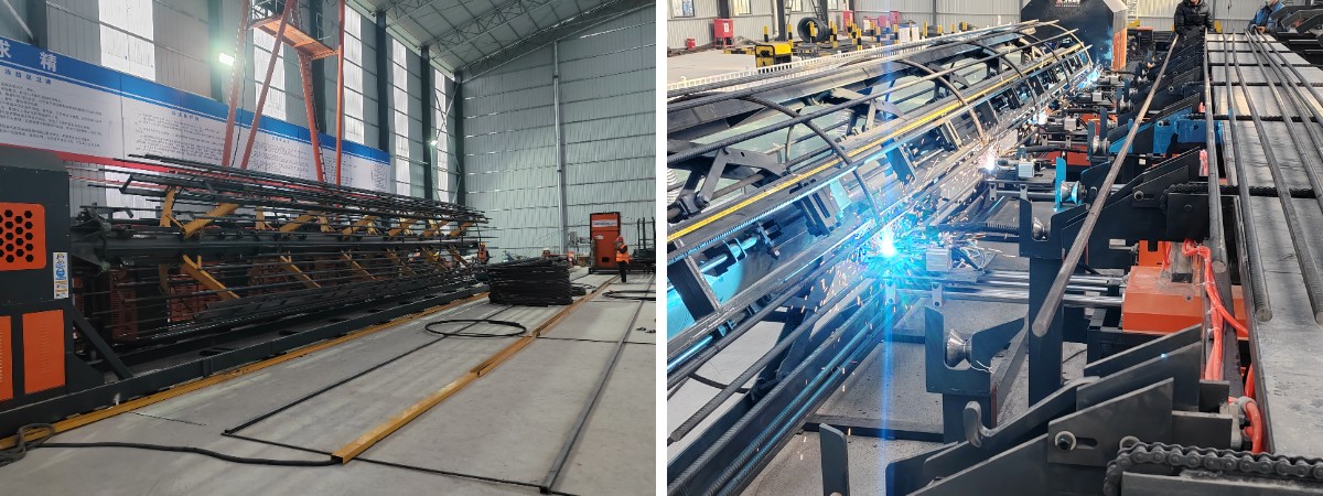 Bridge Pile Rebar Cage Machine