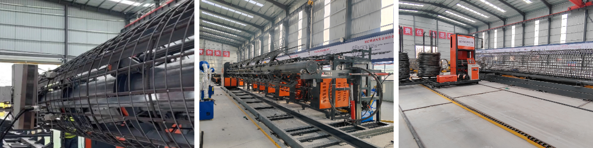 Automatic Rebar Cage Making Machine Automatic Rebar Cage Making Machine