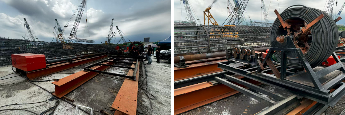 Bridge Pile Cage Welding Machine