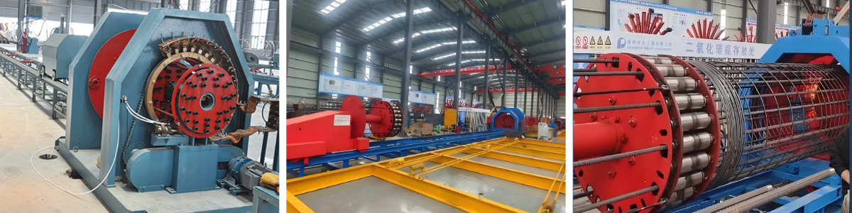 Pipe Pile Rebar Cage Welding Machine