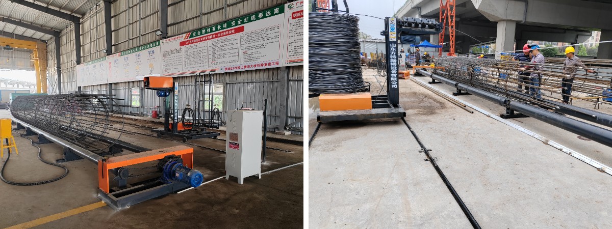 Automatic Rebar Cage Welding Machine